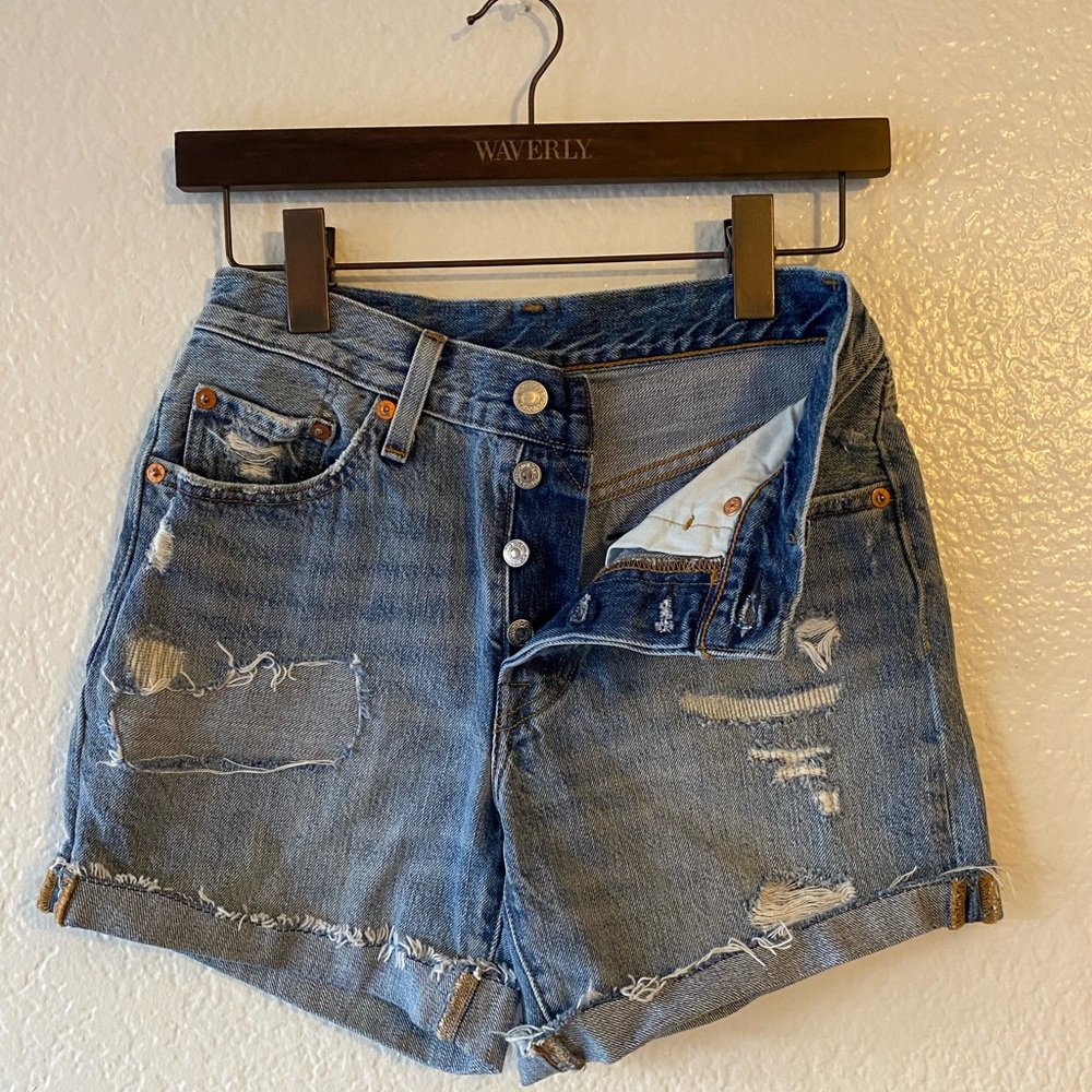 Levi 501 Shorts - image 2